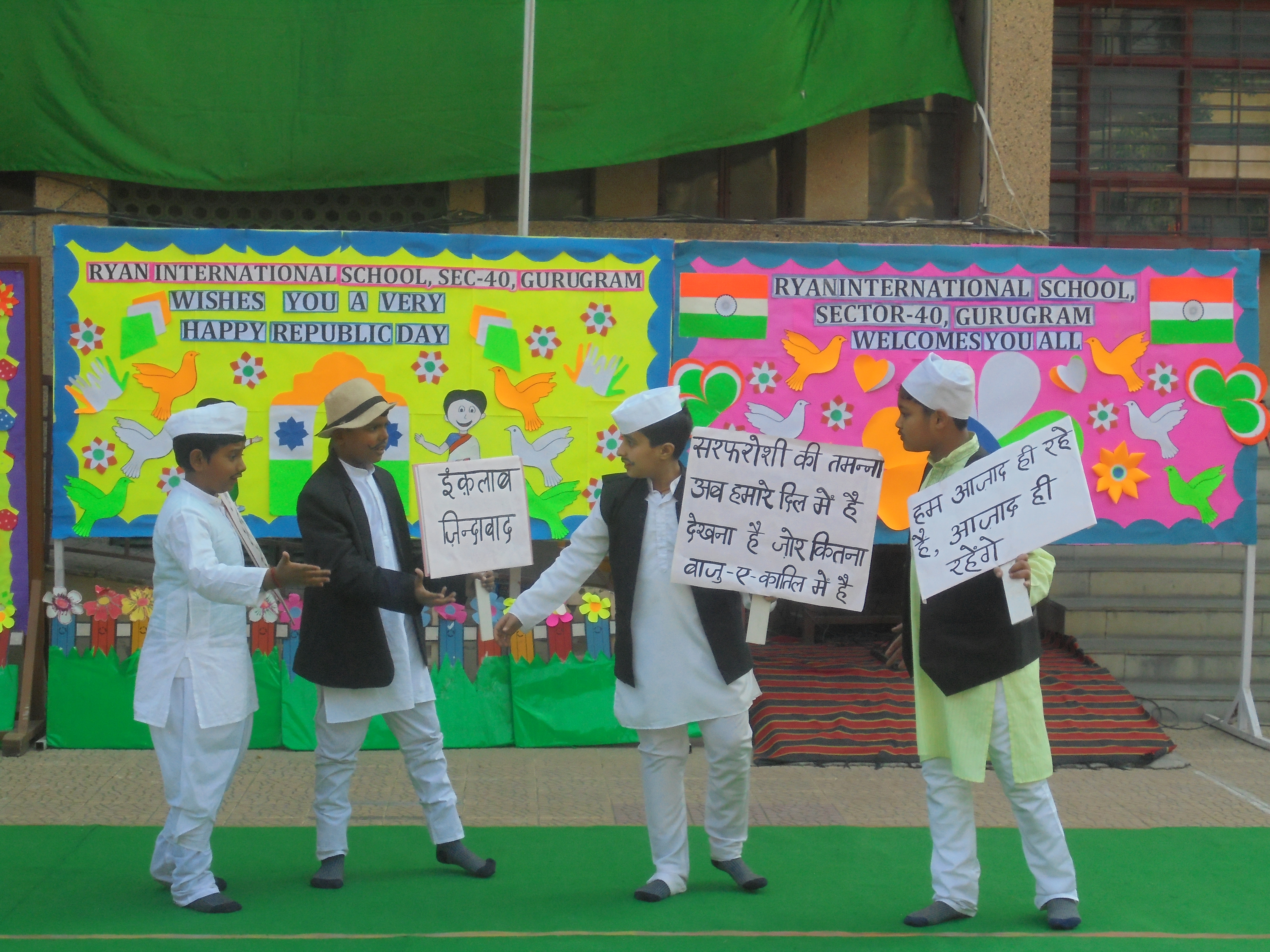 Republic Day - Ryan International School, Sector 40 , Gurgaon